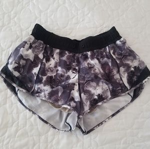 Lululemon "Hotty Hot short" shorts